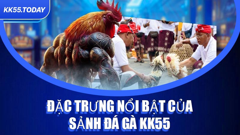 Đặc trưng nổi bật của sảnh Đá Gà KK55